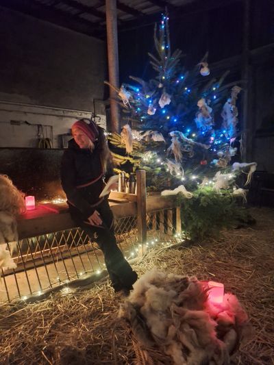 Weihnachten im Schafstall